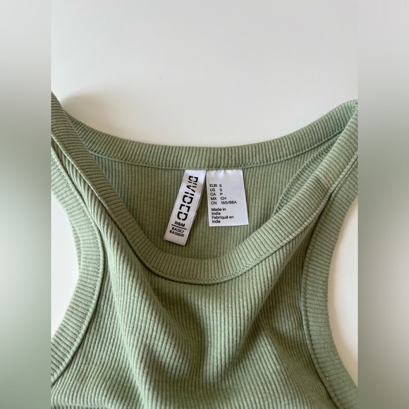 Green H&M Halter neck top - Picture 2 of 3